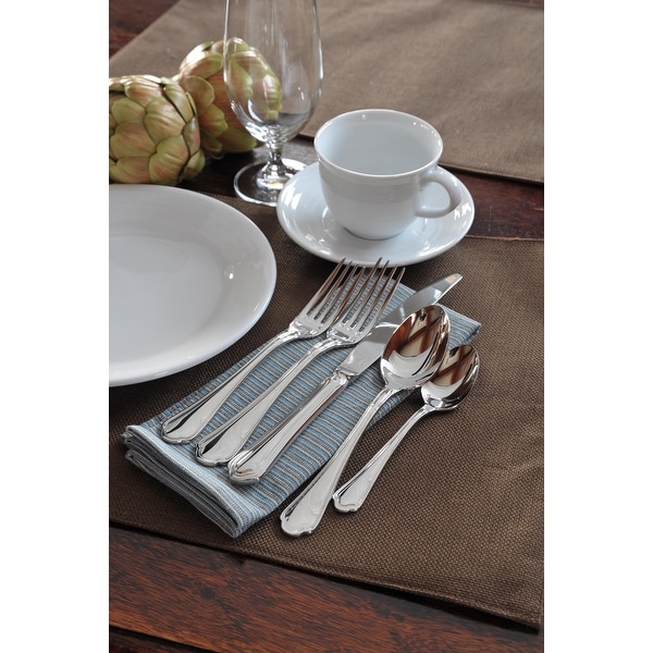 Sant Andrea Stainless Steel Rossini Table Forks, Euro Size (Set of