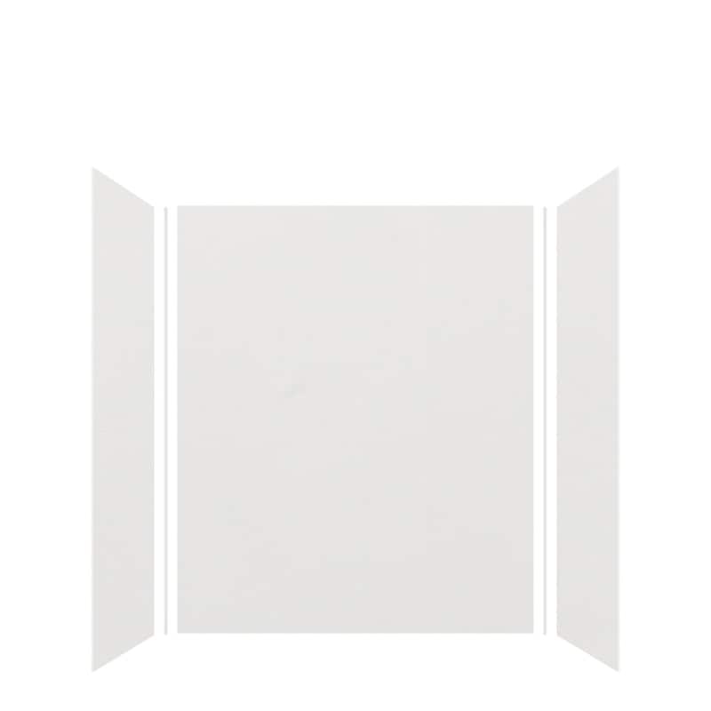 Transolid Expressions 60-in X 32-in X 72-in Glue to Wall Shower Kit - 32" x 60" x 72"