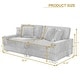 preview thumbnail 40 of 193, Oversized Modular Sectional Sofa Set with Pillows