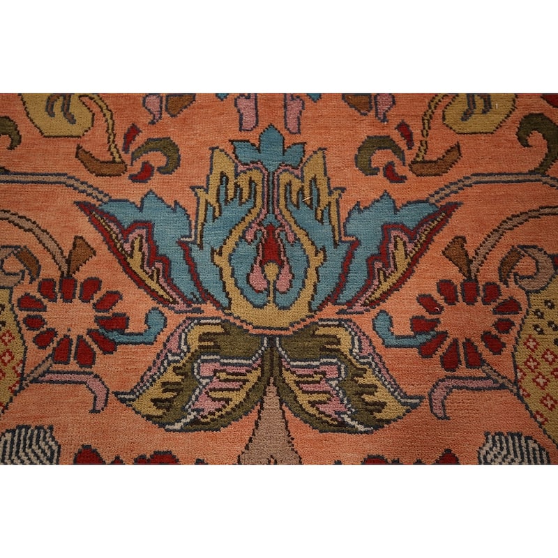 Animals Design Ziegler Indian Large Area Rug Handmade Wool Carpet - 9'10"x 13'11"