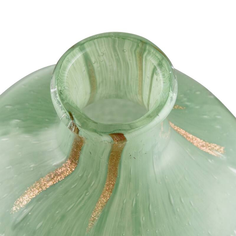 Elk Home Lexie Light Green Glass 6.25 Inch Wide Vase