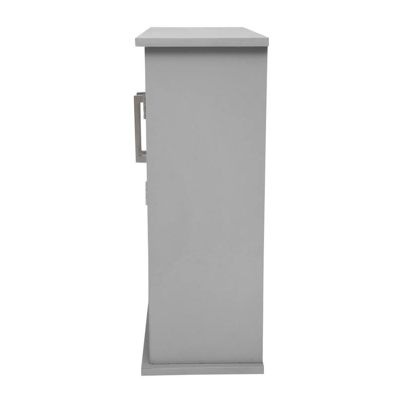 Wall-Mounted Medicine Cabinet Bathroom Storage Organizer with Shelves
