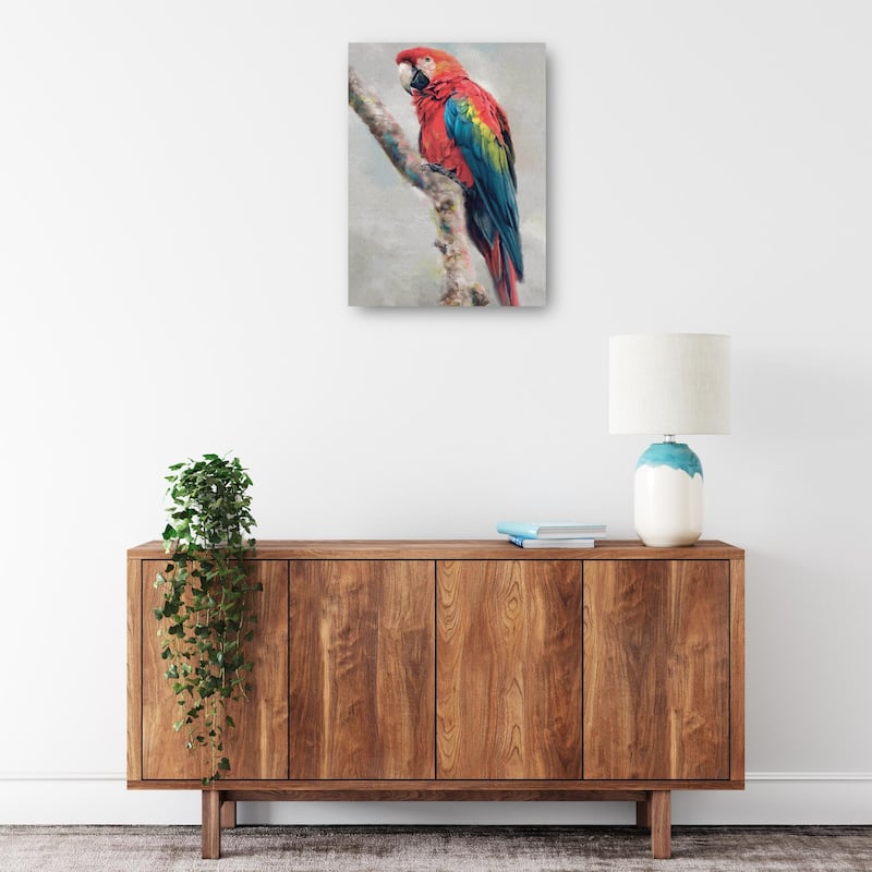 Island Aviary II By Studio Arts Canvas Art Print