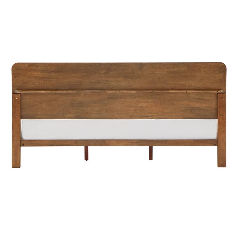 Clark Mid-century Modern Wooden Platform Bed by iNSPIRE Q Modern