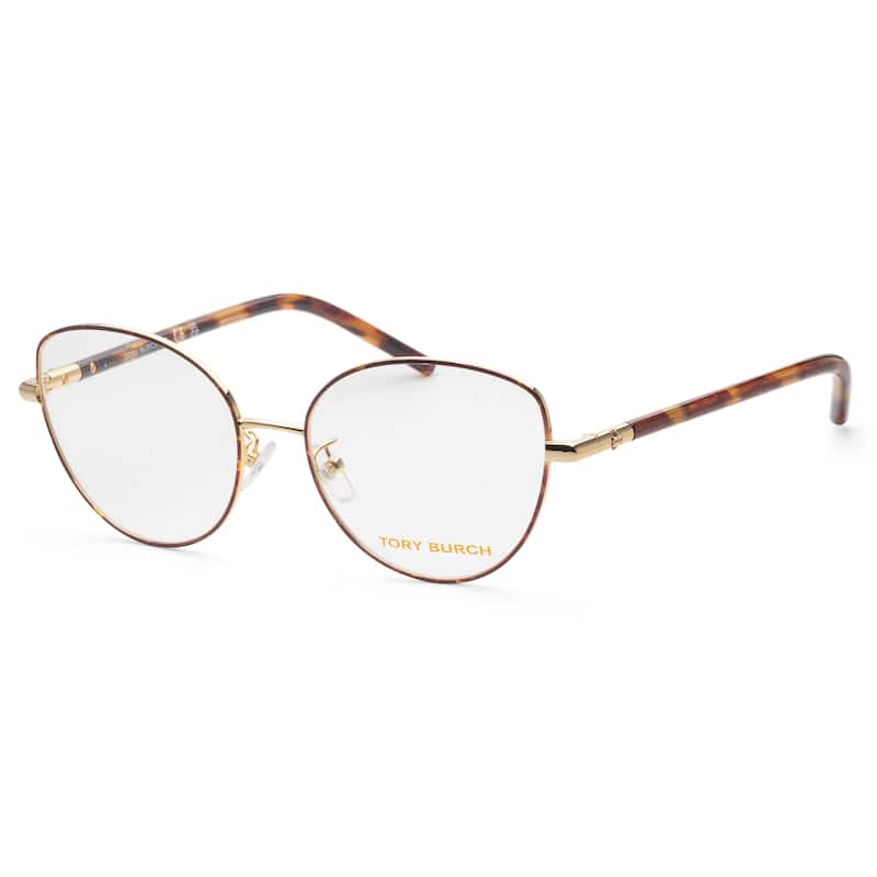 Tory Burch Women's 54mm Shiny Gold Opticals