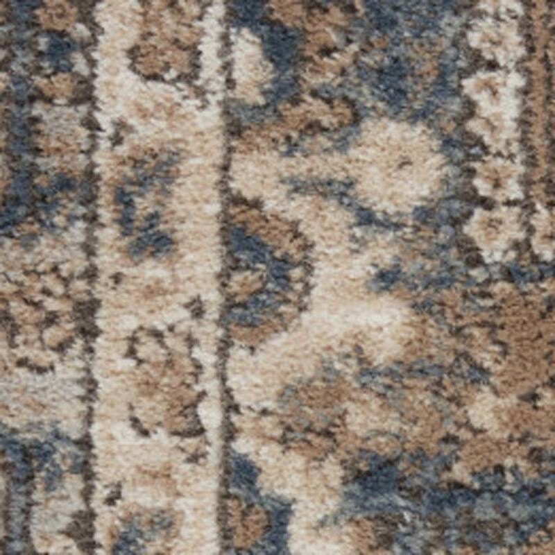 Licaz Power Loomed Distressed Traditional Durable Area Rug By HomeRoots