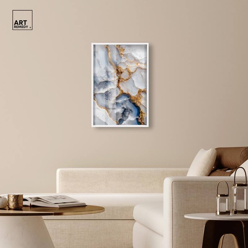 Denim Dreams I Shadowbox by Art Remedy