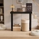 preview thumbnail 28 of 27, Modern Console Table Solid Wood for Entryway or Hallway Decor
