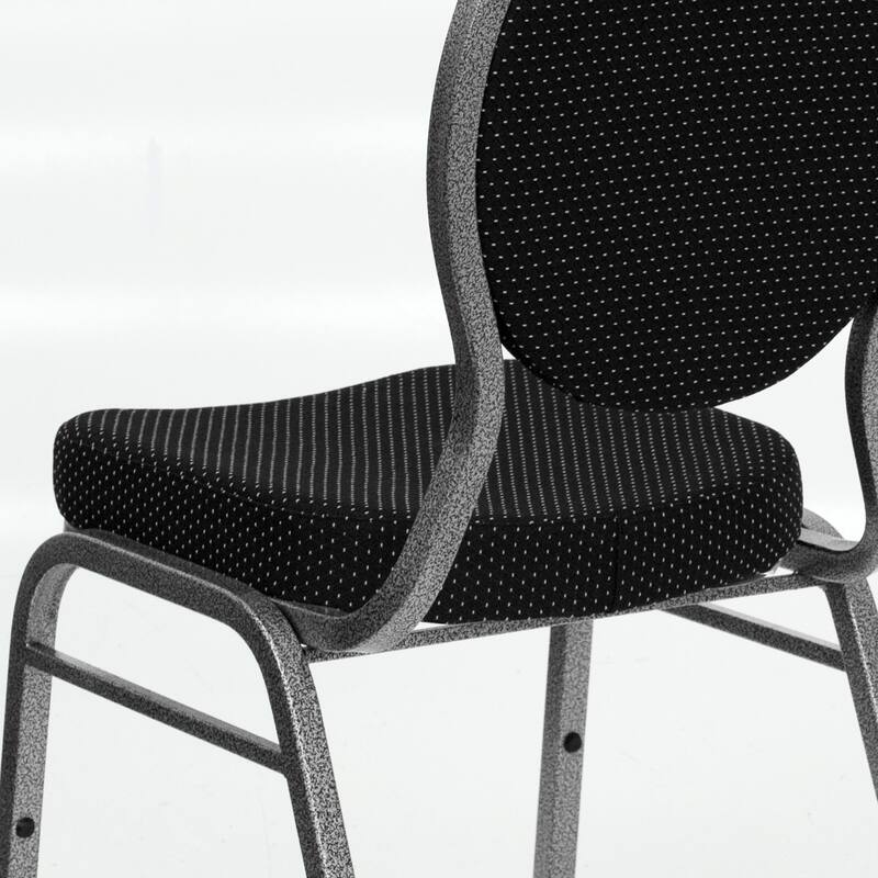 4 Pack Teardrop Back Stacking Banquet Chair