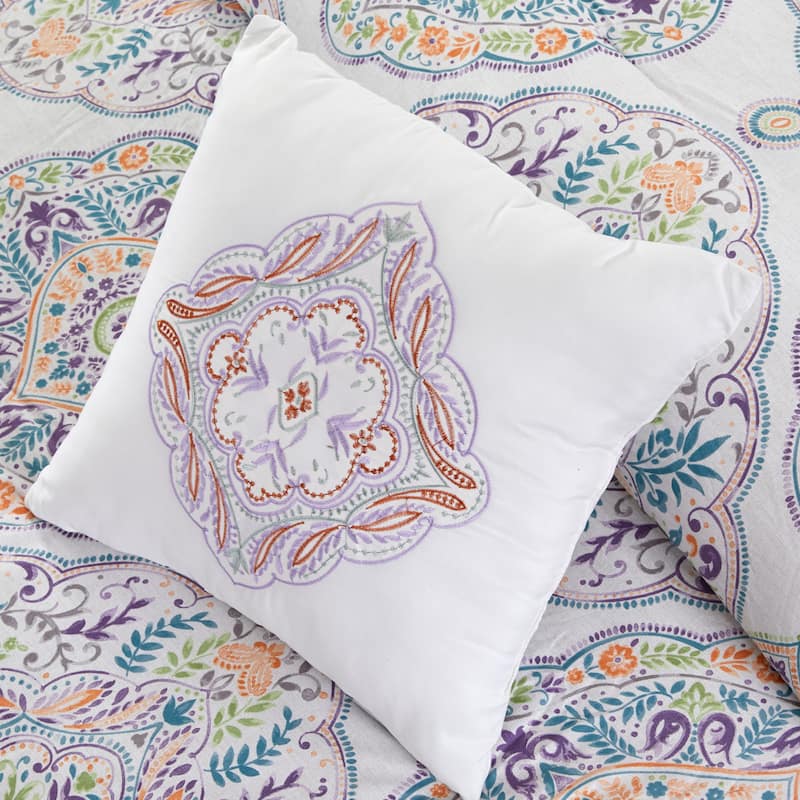 Modern Threads Rena 8-Piece Printed Complete Bed Set