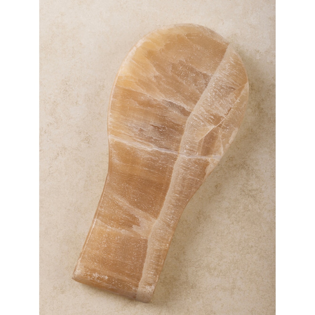 Tunisia Onyx Spoon Rest - 8.5 X 4