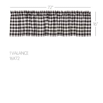 Tartan Red Plaid Valance