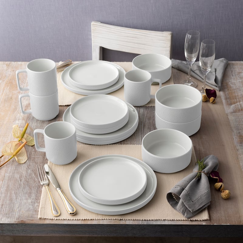 Noritake Colortex Stone Set Of 4 Stax Salad Plates, 7-1/2"