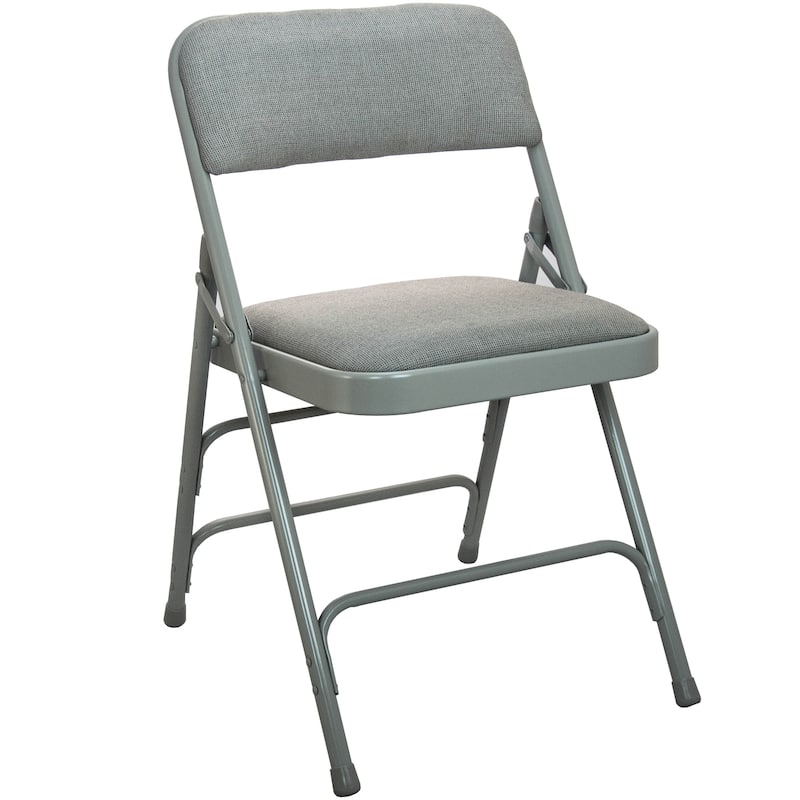 2-pack Advantage Padded Metal Folding Chair - Fabric Seat