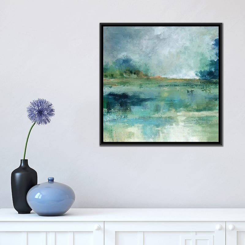 iCanvas "Emerald Isle" by Carol Robinson Framed Canvas Print