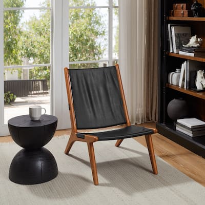 Art Leon Leather Lounge Chair