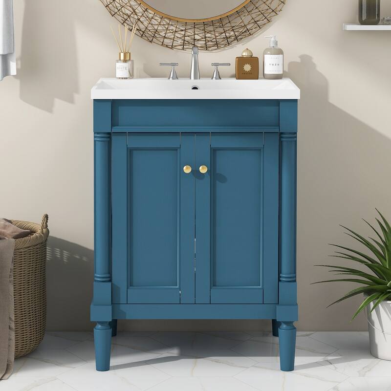 24"Bathroom Vanity with Top Sink