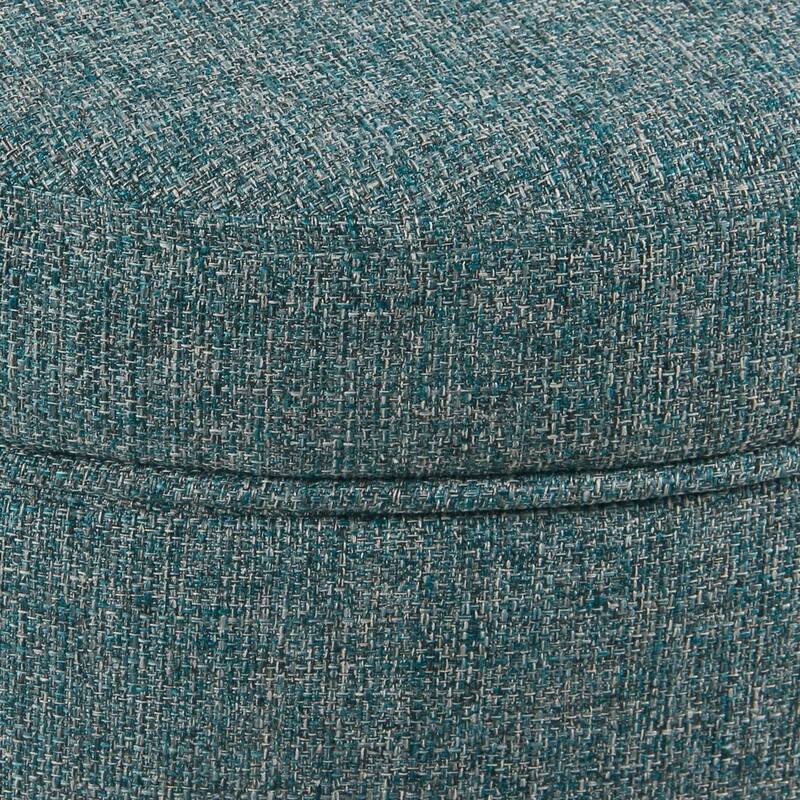 Porch & Den Parkchester Round Storage Ottoman