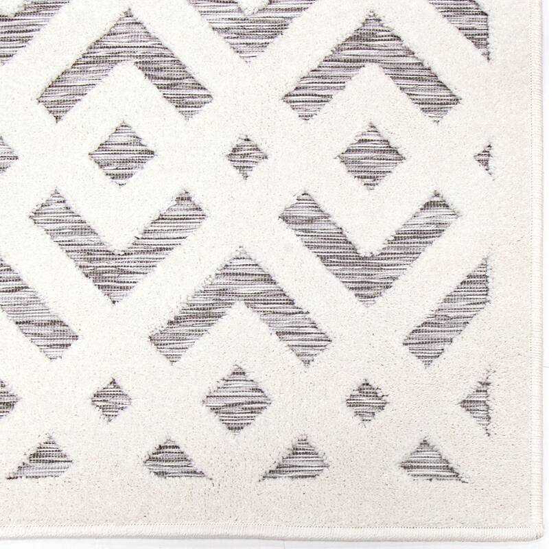 Simply Southern Cottage Covington Geometric Indoor Outdoor Rug