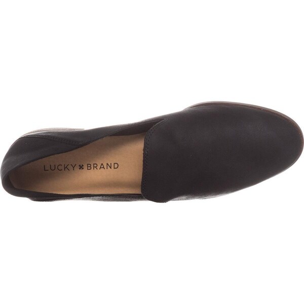 lucky brand black loafers
