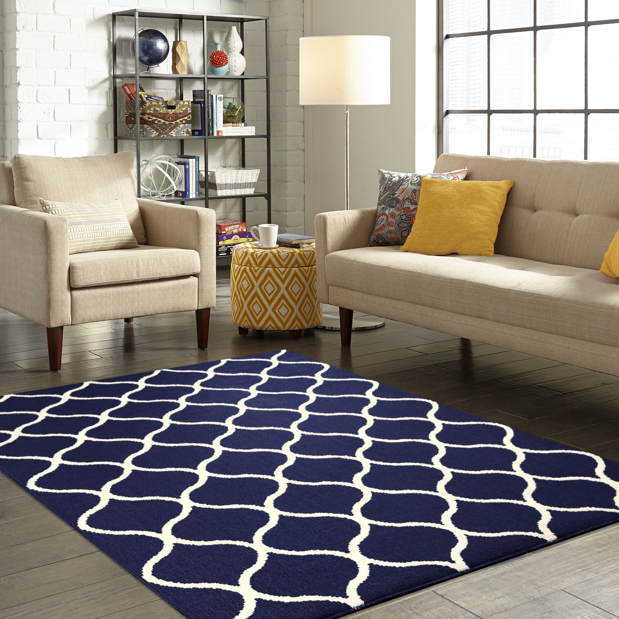Sheridan navy throw deals