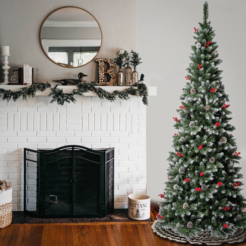 National Tree Company 7.5 ft. Cullen Pine Slim Tree - 7.5 Foot