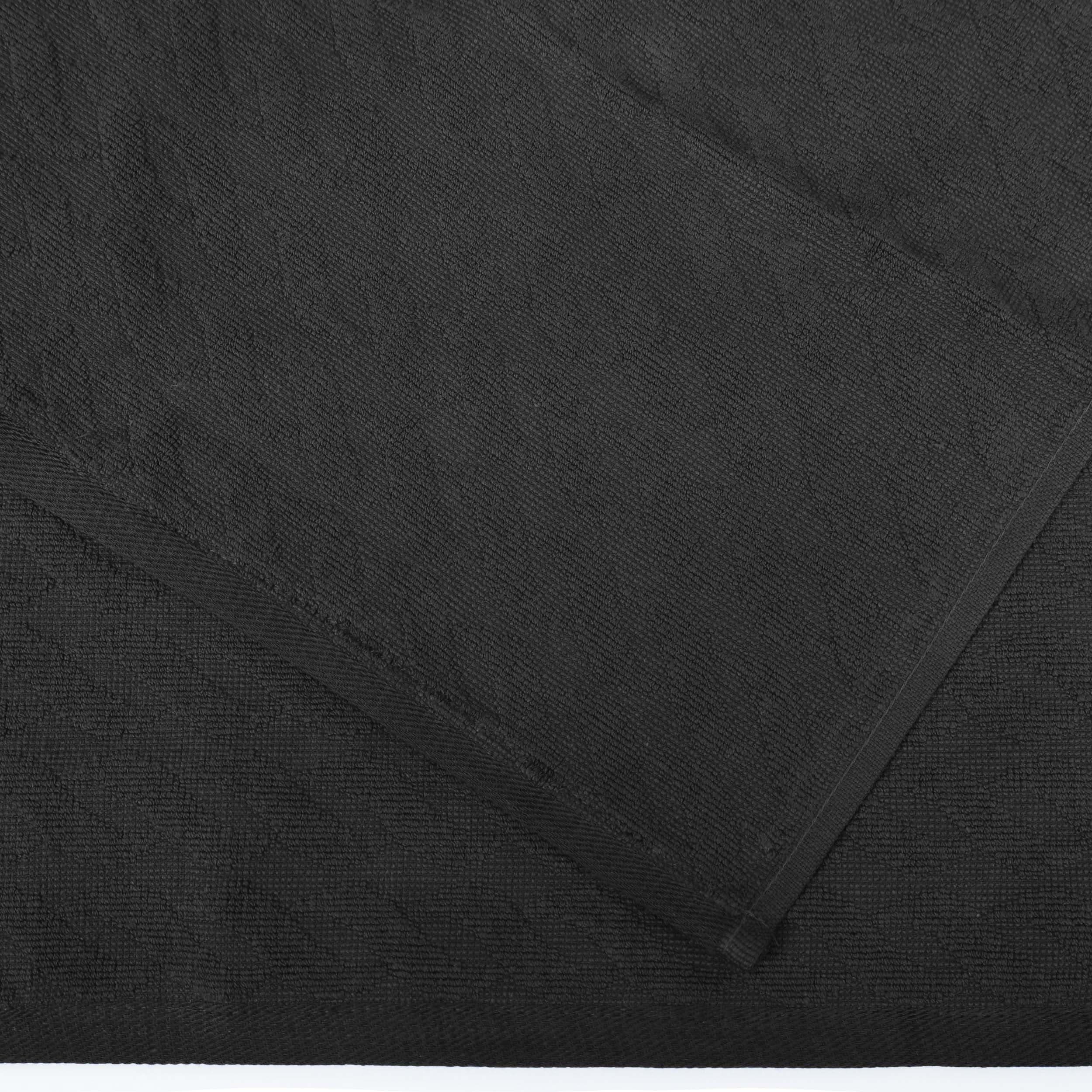 Turkish Cotton Herringbone and Solid Washcloth Towel Set  -image