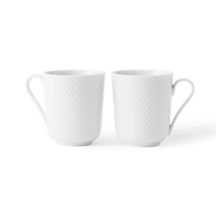 Rhombe Mug With Handle, 4 Pcs.