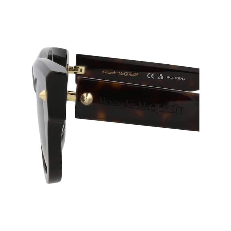 Alexander McQueen Square-Frame Recycled Acetate Sunglasses