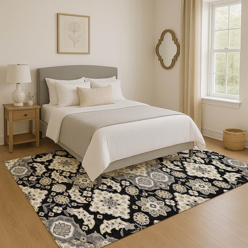 Premium Washable Super Soft Classic Traditional Mayfield Rug