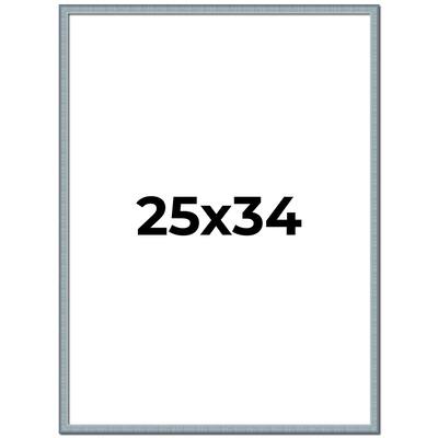 25x34 Frame Rustic Sky Blue Solid Wood Picture Frame | 0.75 Inch