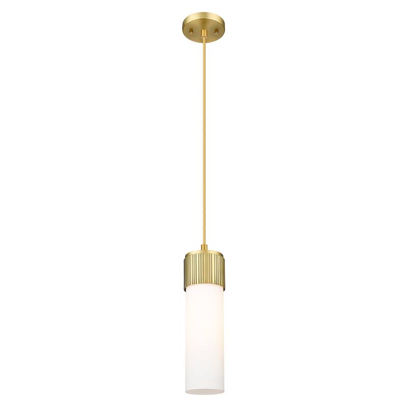 Innovations Lighting 428-1P-G428-12WH Bolivar 12" Tall Mini Pendant