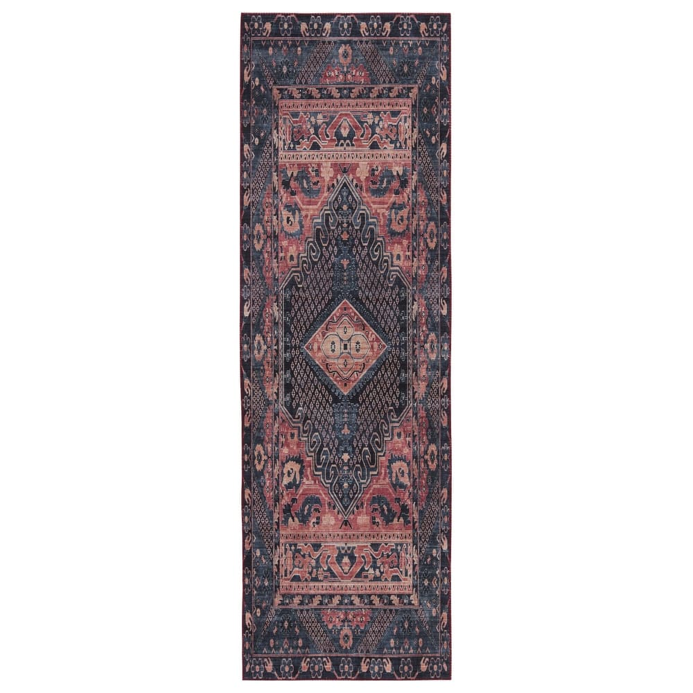 Issa Machine Washable Medallion Area Rug