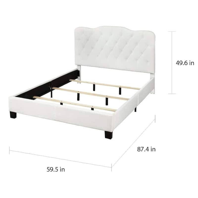 Simple Living Tessa Upholstered Bed