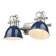 preview thumbnail 44 of 56, Duncan 2-Light Bath Vanity