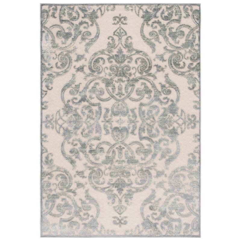 SAFAVIEH Paradise Agnela Modern Viscose Rug - 7'6" x 10'6" - Grey/Multi