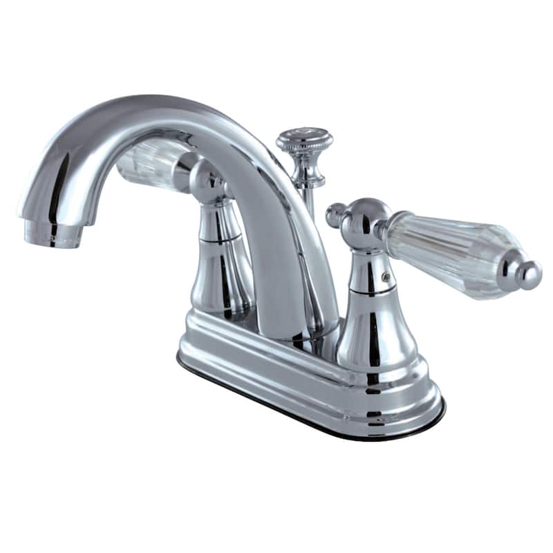 Kingston Brass Wilshire Centerset Bathroom Faucet - Includes Metal - Chrome