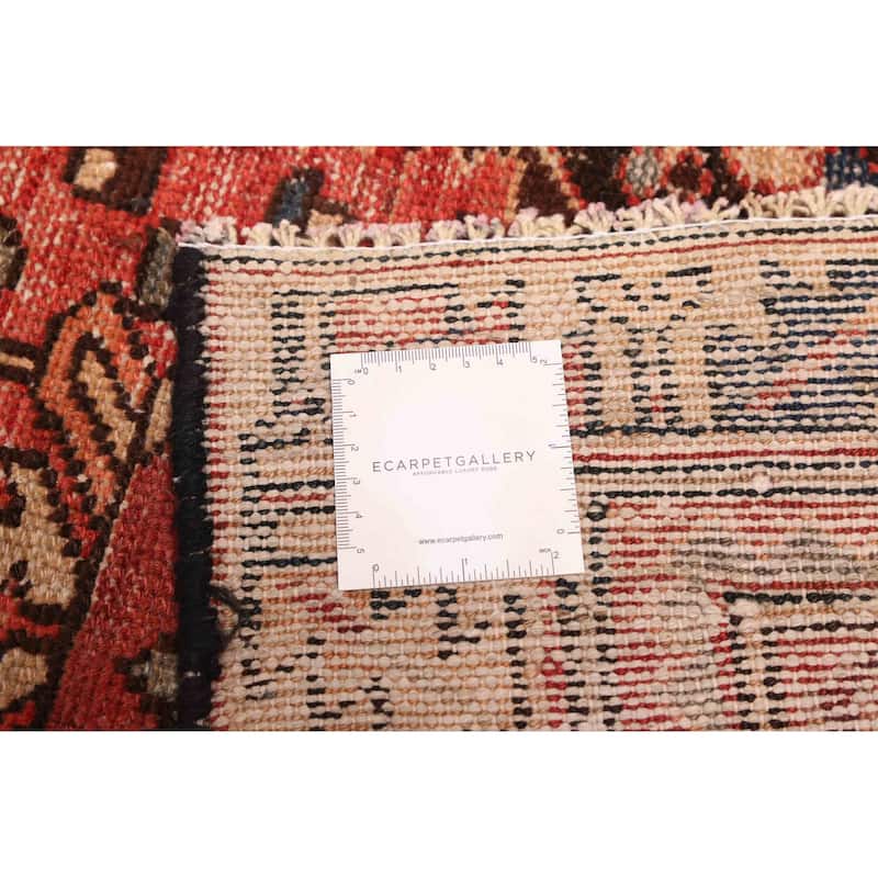 ECARPETGALLERY Hand-knotted Kayseri Vintage Red Wool Rug - 3'11 x 6'5