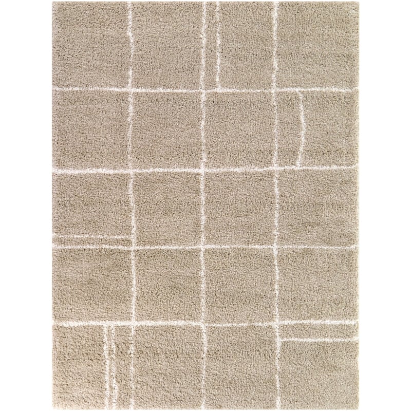 Hardin Modern Abstract Area Rug - 5'3" x 7'