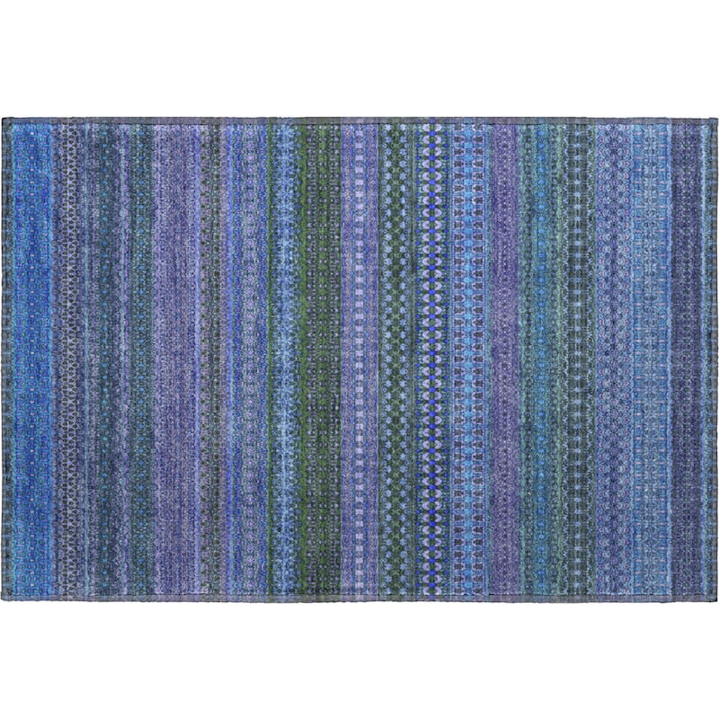 Premium Washable Super Soft Boho Stripes Mayfield Rug