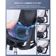 preview thumbnail 11 of 21, CabeVibe Ergonomic Home Office Desk Chair with 4 Angles Recline & 2D Headrest