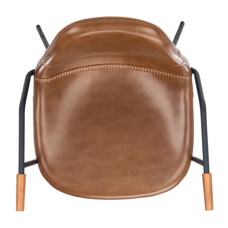 SAFAVIEH Rosalind Midcentury Dining Chair - 21" x 22.5" x 33" - 21Wx23Dx33H