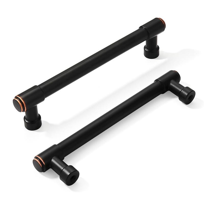 10 Pack 6 Inch Drawer Pulls - 6"L x 2"W - Oil Rubbed Bronze