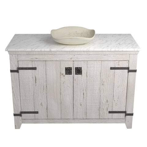 Lido 48" Freestanding Single Bathroom Vanity Set