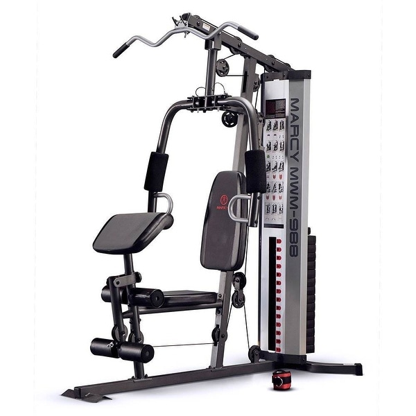 Marcy MWM-988 Pro Full Body Home Gym 150lb Adjustable Weight