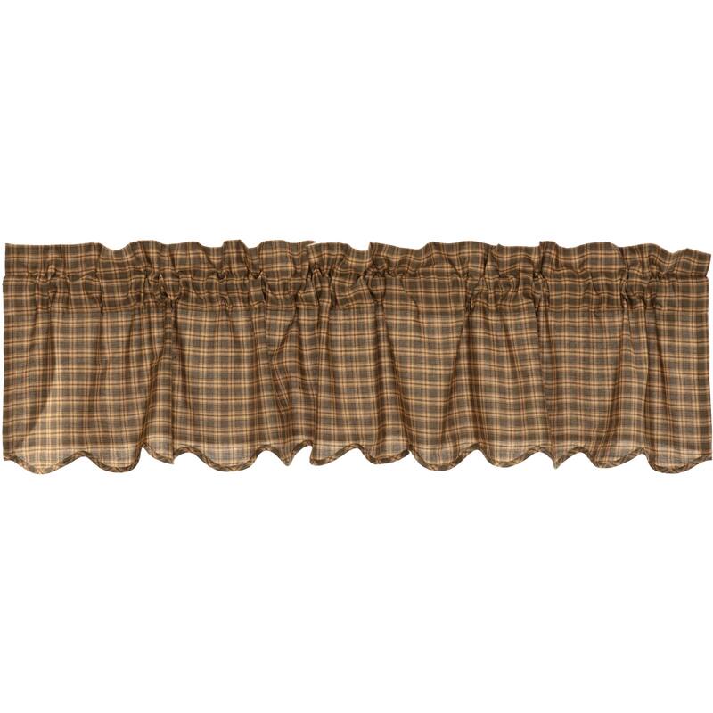 Cedar Ridge Valance Scalloped