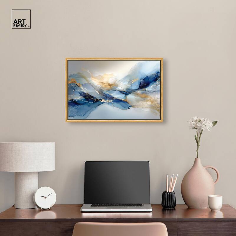 Postmodern Flow I Canvas by Art Remedy