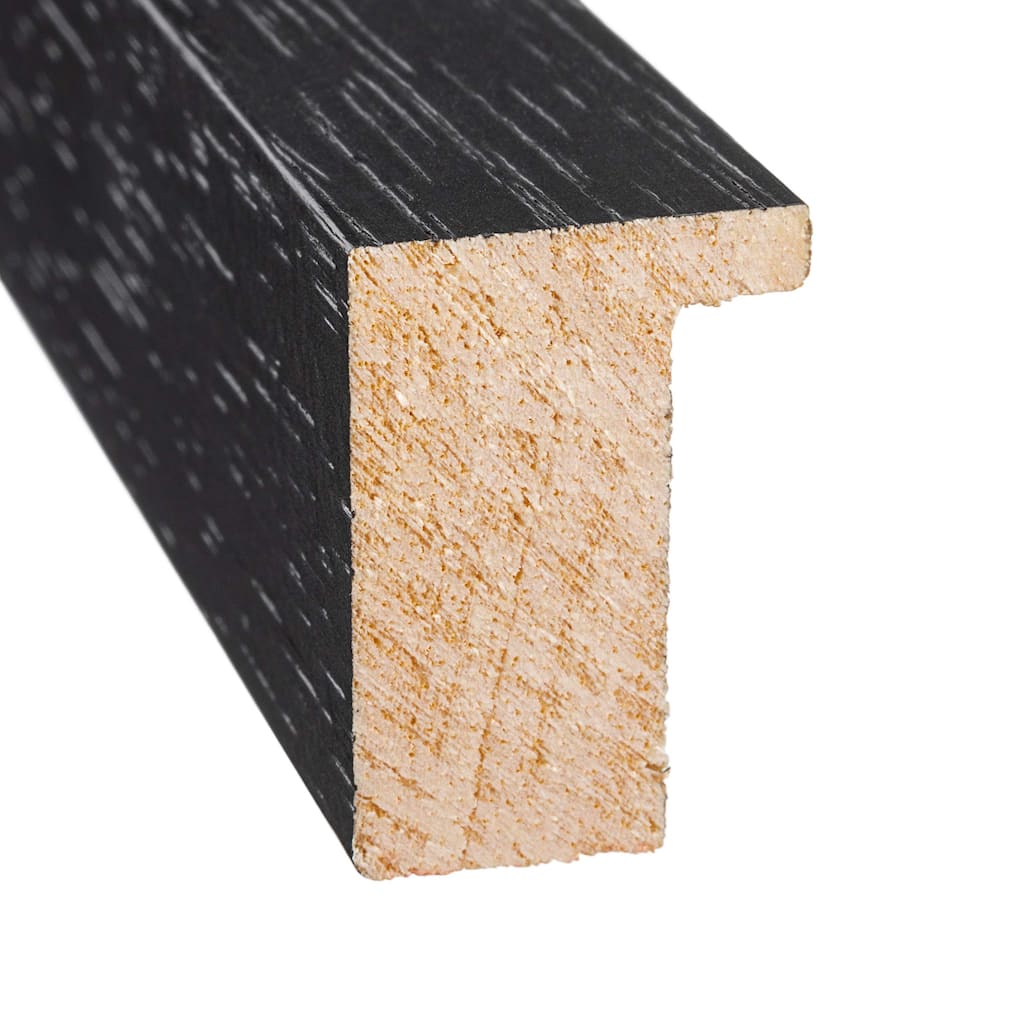 24x30 Shadow Box 1" Depth Black Picture Frame - UV Acrylic, Backing, Hanging Hardware