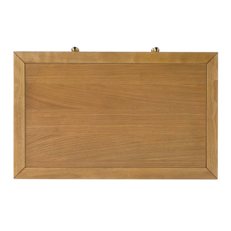 Nora 2-Drawer Wood Wide Nightstand