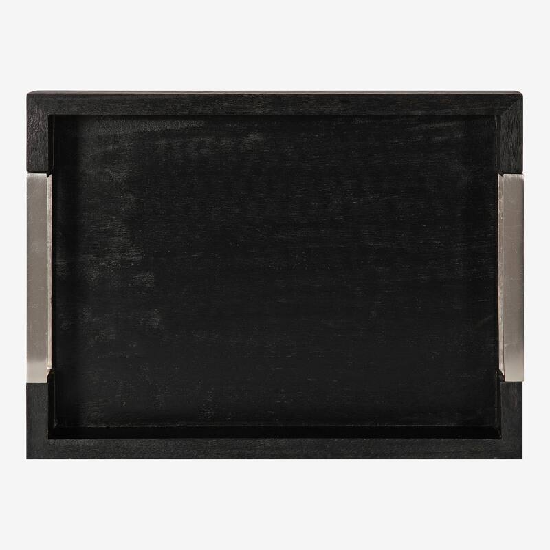 Kate and Laurel Heller Decorative Wood Tray